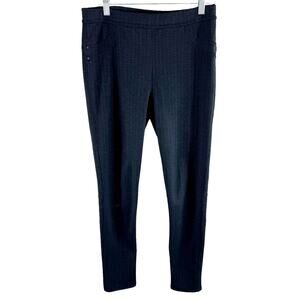 Anthropologie Sanctuary Black Elastic Waist Skinny Leg Professional Pants Size M